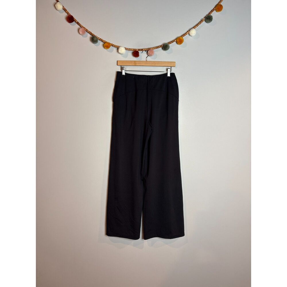 Old Navy PowerSoft Go Dry black wide leg pants